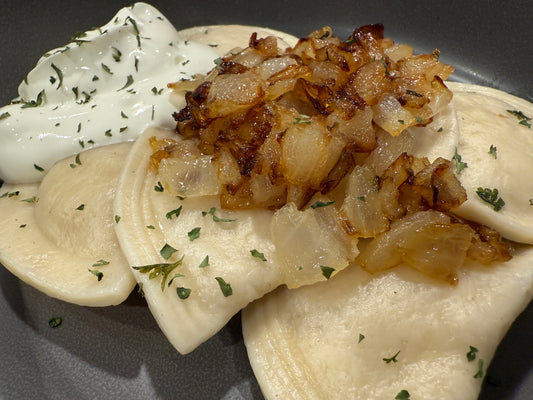 Pierogies w/Butter & Onions - ALaCarte - 3/28