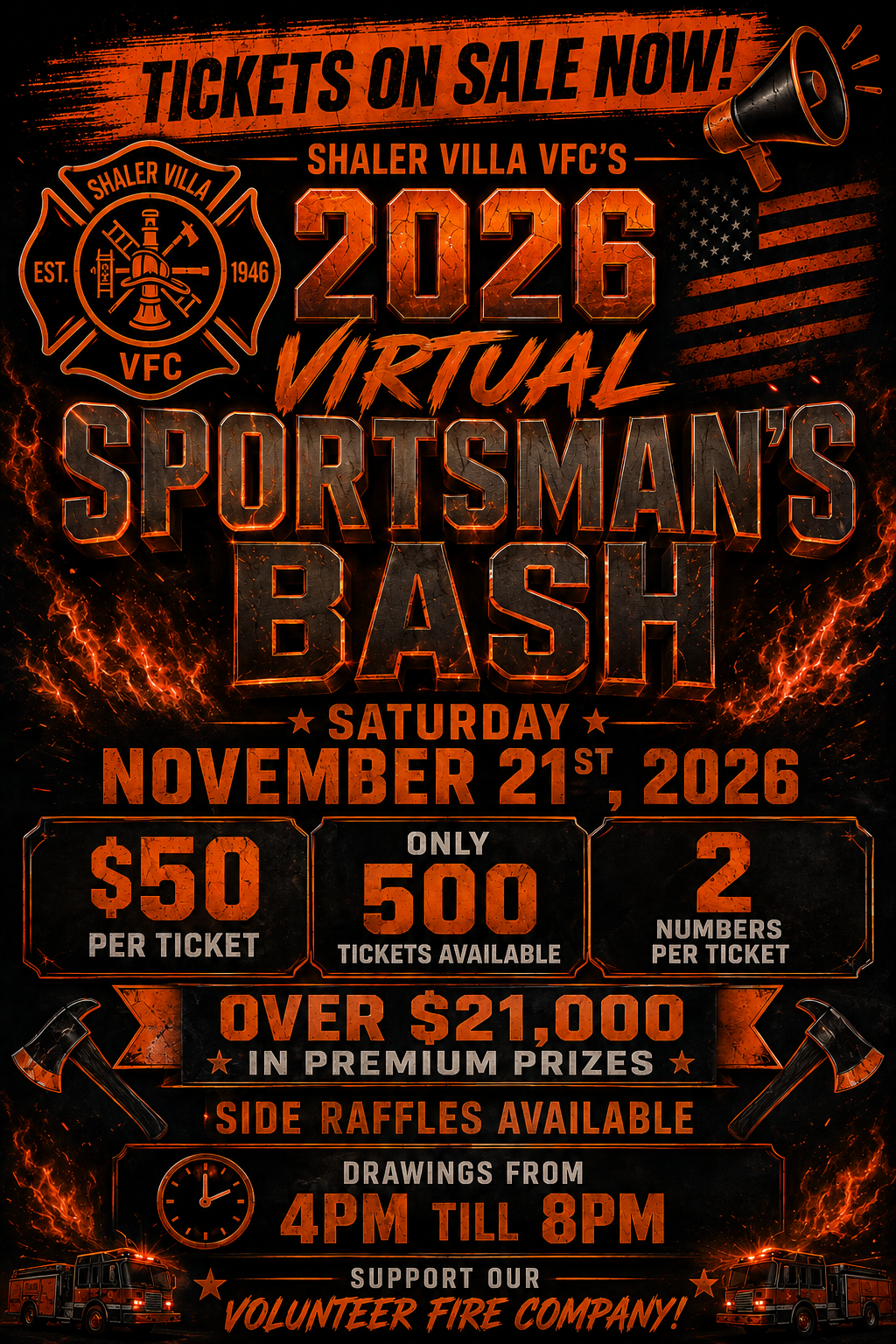 2026 Virtual Pew Pew Palooza Sportsman's Bash Ticket