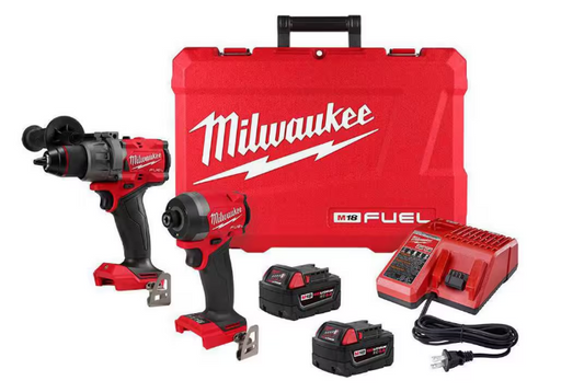 25-22 - Sure Tip Donations - M18 FUEL 18V Lithium-Ion Brushless Cordless Hammer Drill and Impact Driver Combo Kit! #1 - 03726