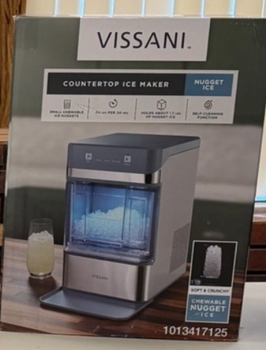 25-99 - Sure Tip Donations - Vissani Countertop Ice Maker - 29921