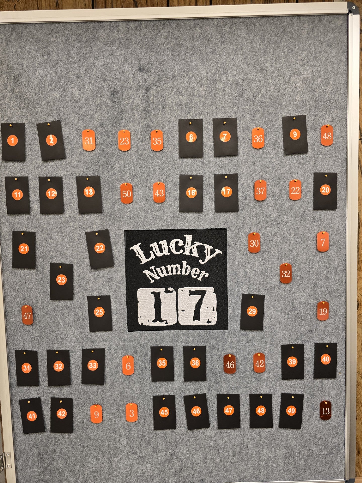 The Lucky Number 17 Raffle