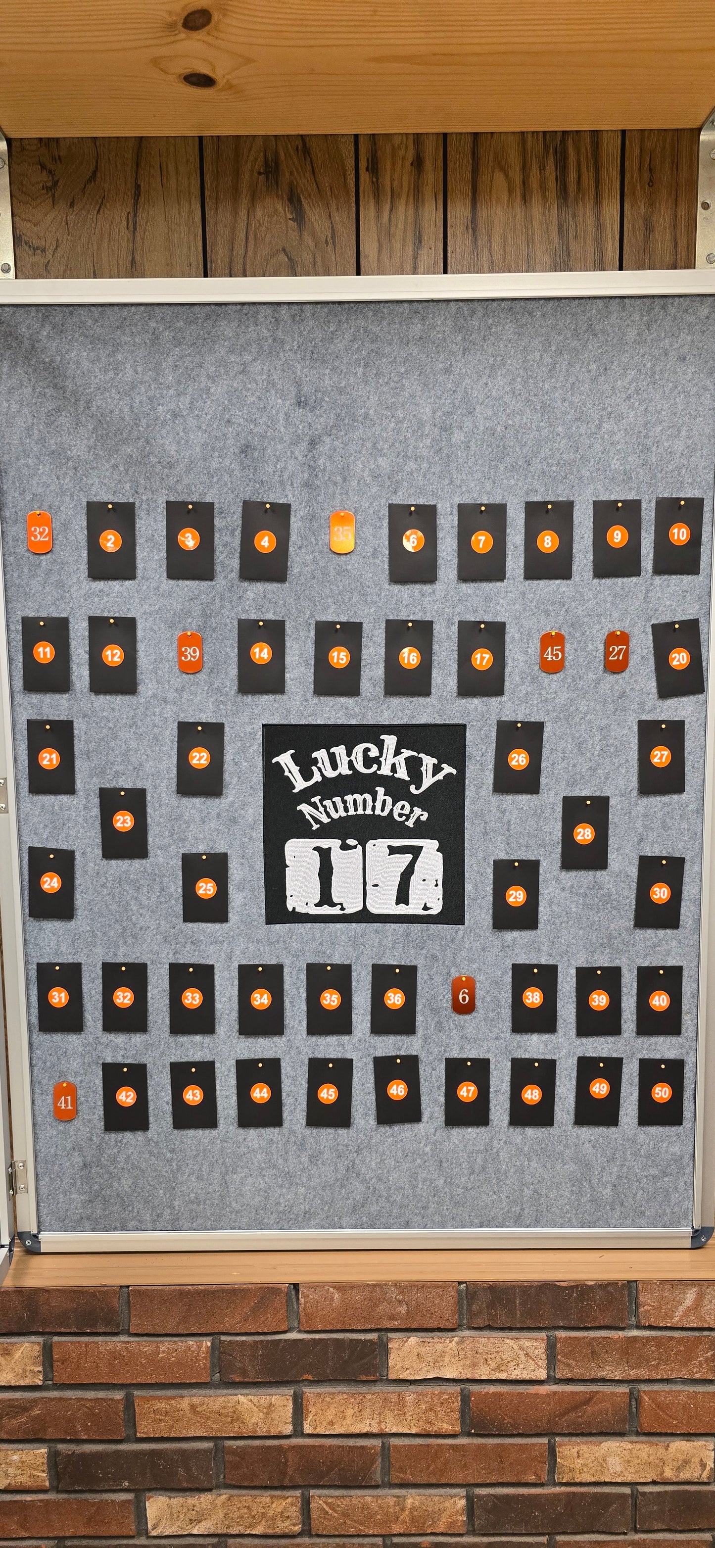 The Lucky Number 17 Raffle